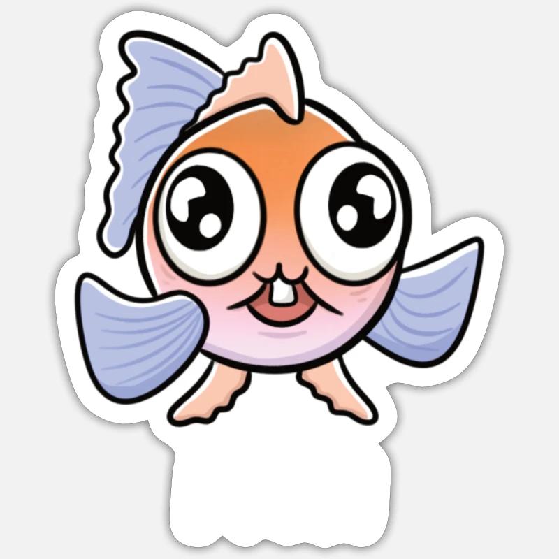 C’est un fich - Sticker taille S (10 x 10 cm) - blanc mat