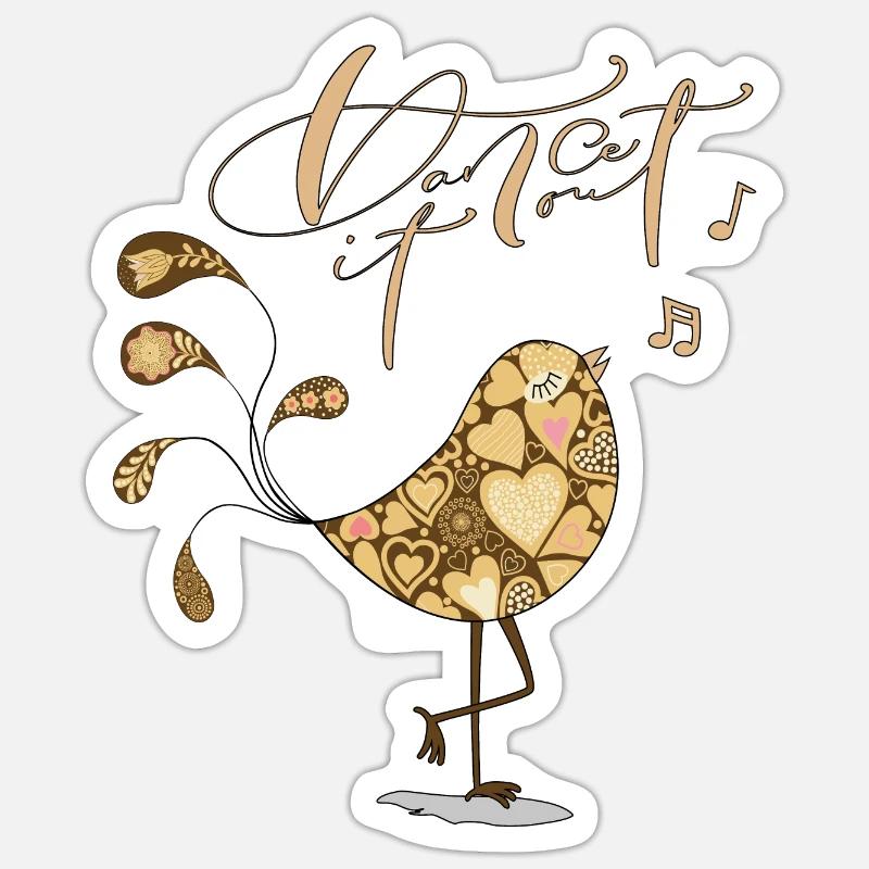 Sticker taille S (10 x 10 cm) - 