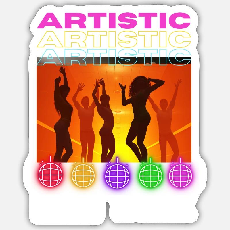 Sticker taille S (10 x 10 cm) - 