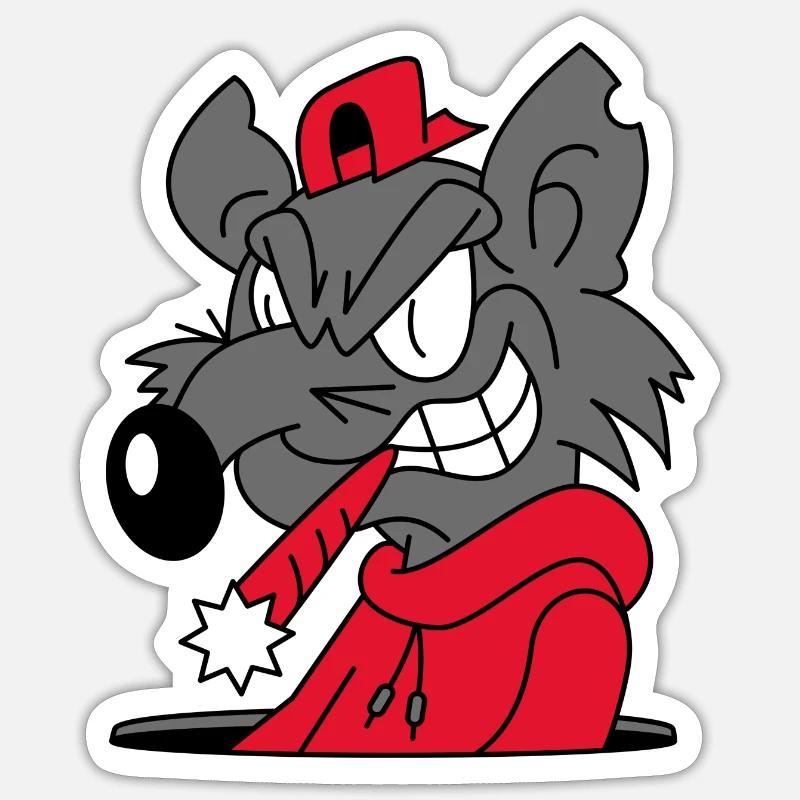 Sticker Größe S (10 x 10 cm) - 