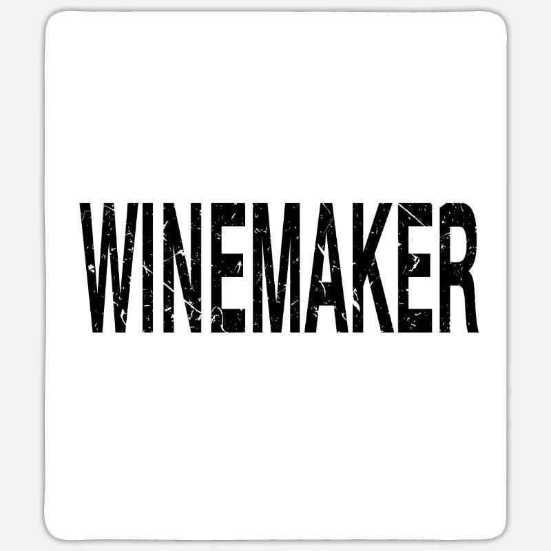 Best Winemaker Ever Winemaker Gift Sticker size S (10 x 10 cm)