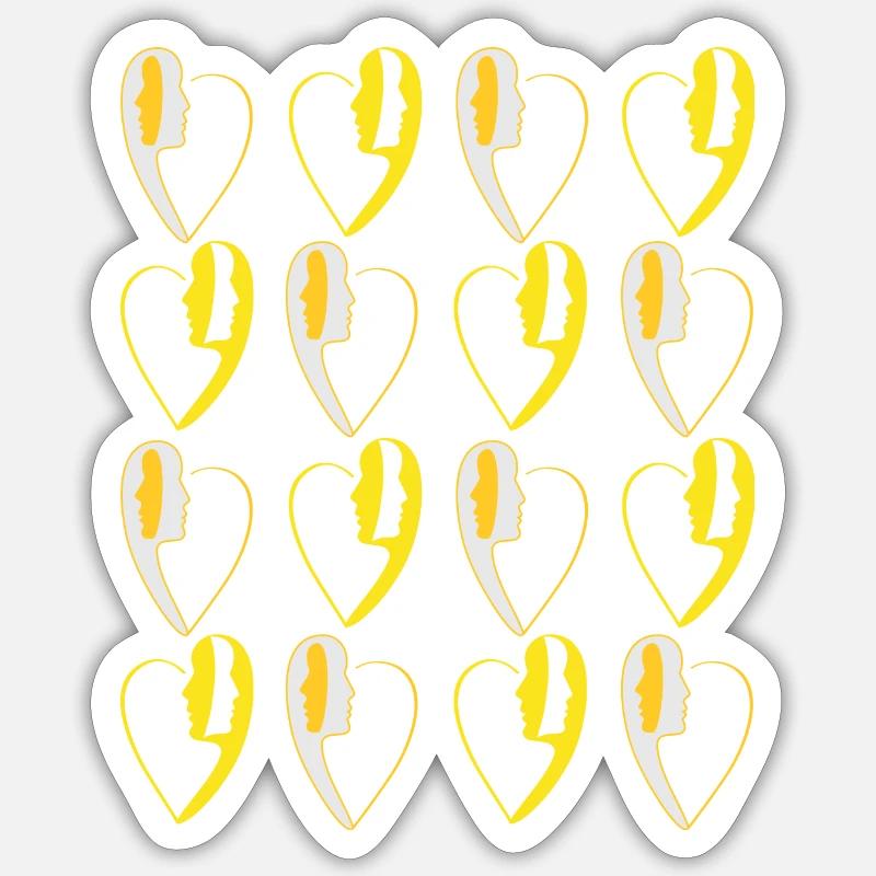 Sticker taille S (10 x 10 cm) - 