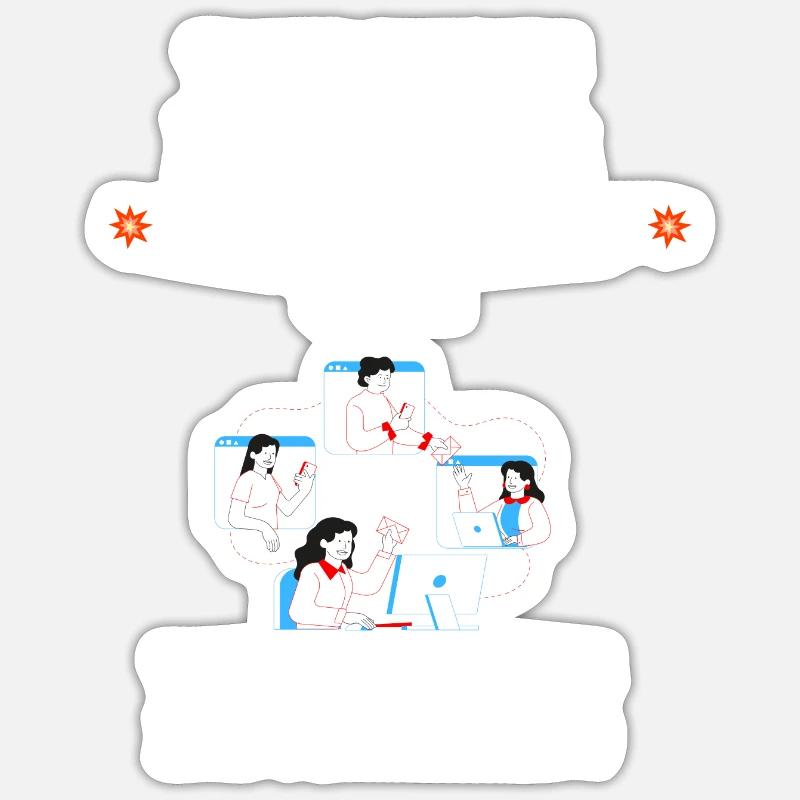 Sticker taille S (10 x 10 cm) - 