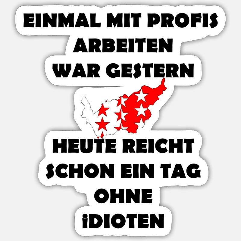 Sticker Größe S (10 x 10 cm) - 