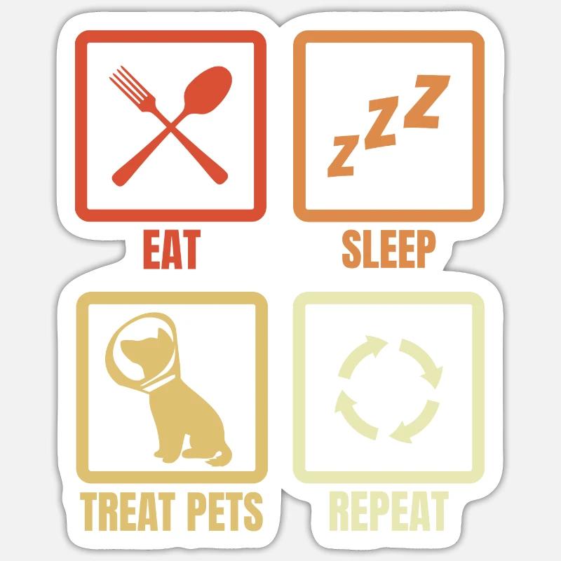 Sticker Größe S (10 x 10 cm) - 