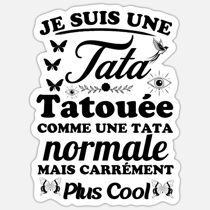 Sticker taille S (10 x 10 cm) - 
