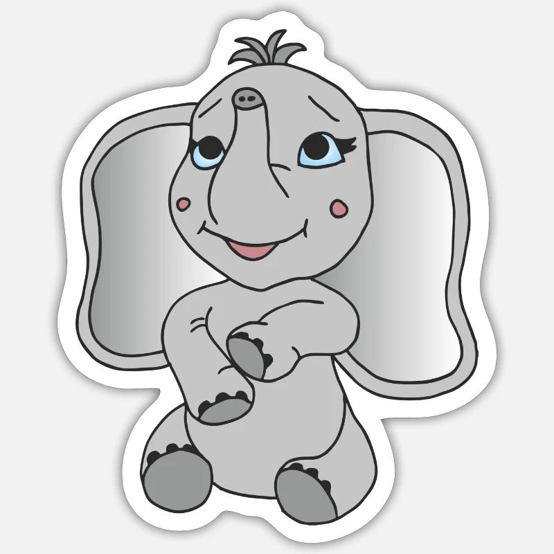 Sticker Größe S (10 x 10 cm) - 