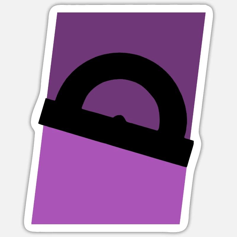 Architecte Architecte de la construction - Sticker taille S (10 x 10 cm) - blanc mat