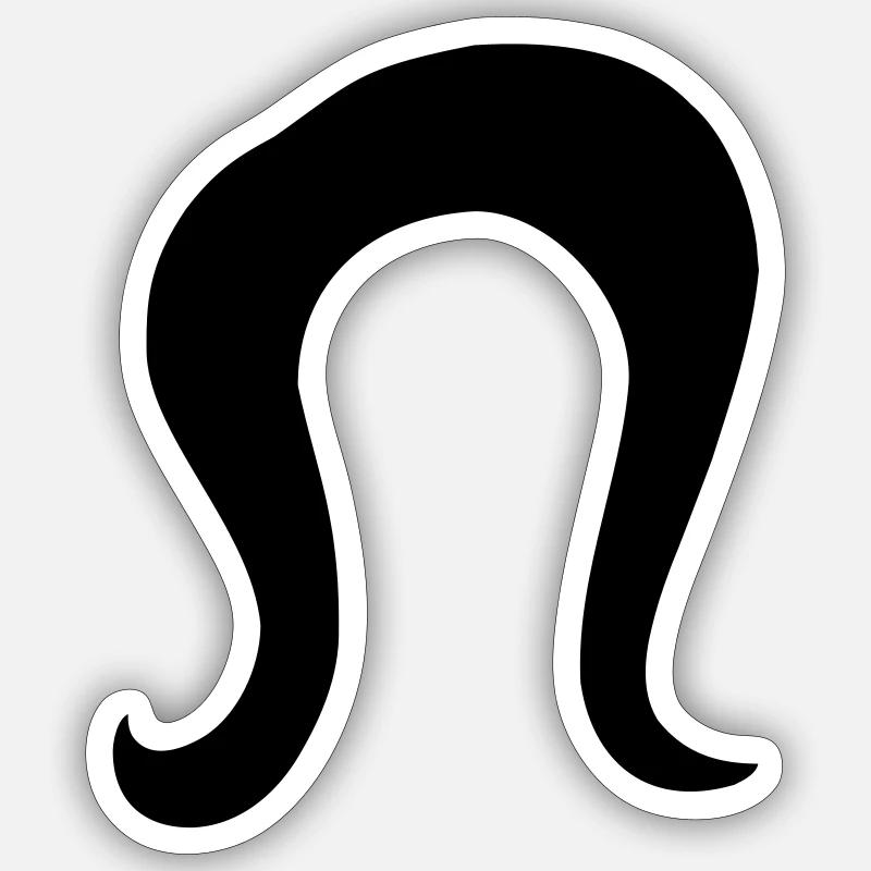 Coiffure Sticker taille S (10 x 10 cm)