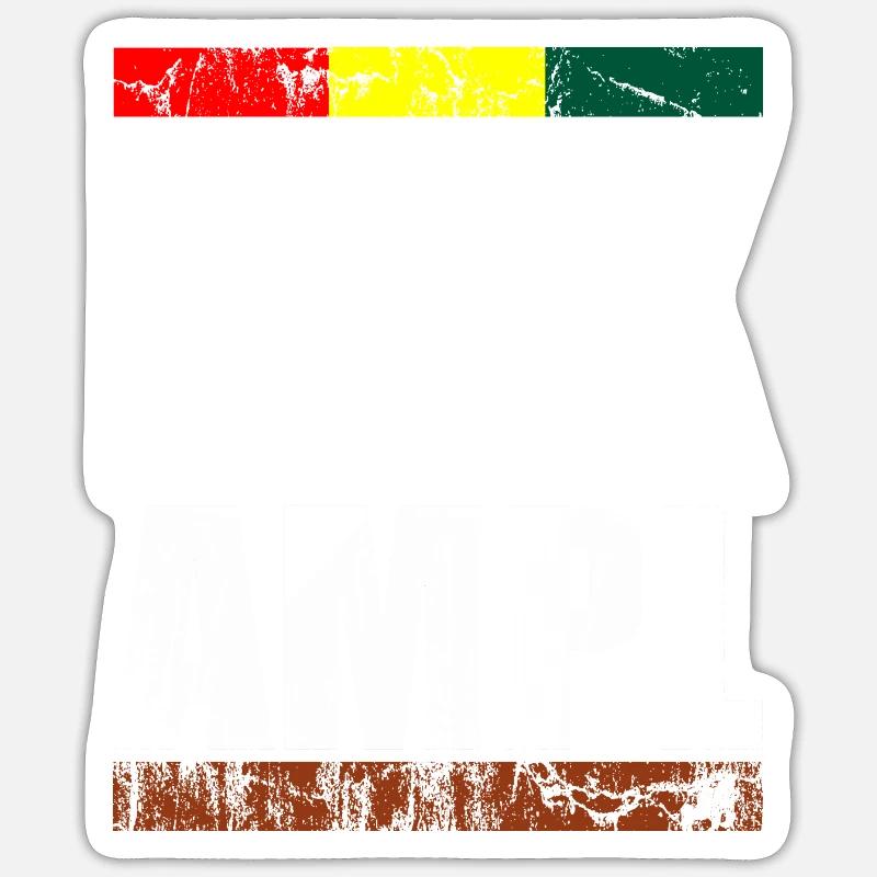 FCK AMPL - Sticker taille S (10 x 10 cm) - blanc mat