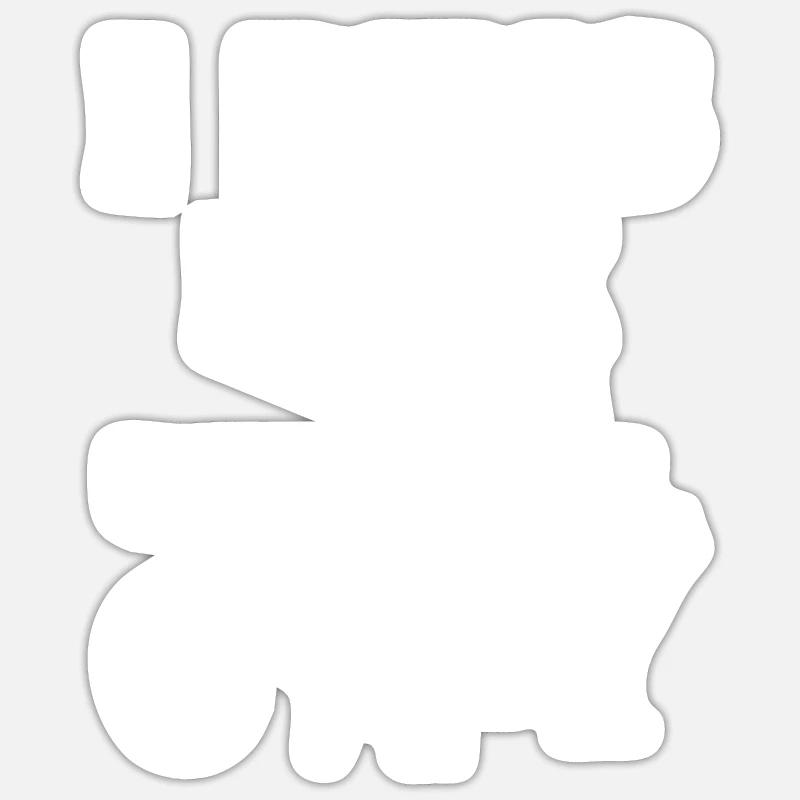 Lenox - Sticker size S (10 x 10 cm) - white matte