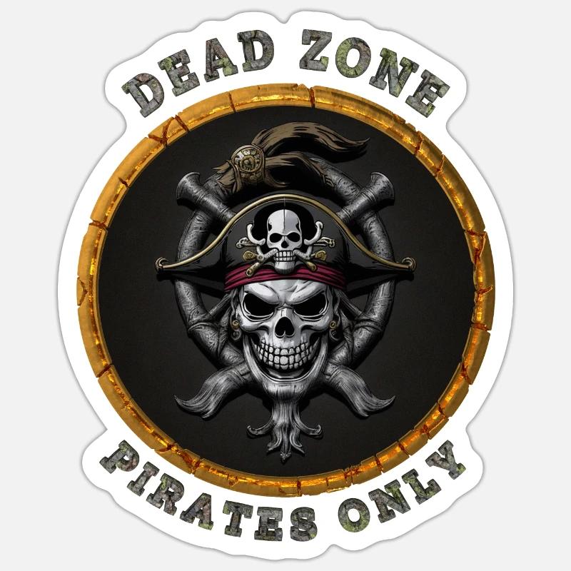 Dead Zone v3 Sticker Größe S (10 x 10 cm)