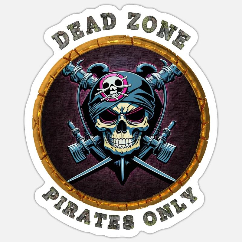 Dead Zone v5 Sticker Größe S (10 x 10 cm)