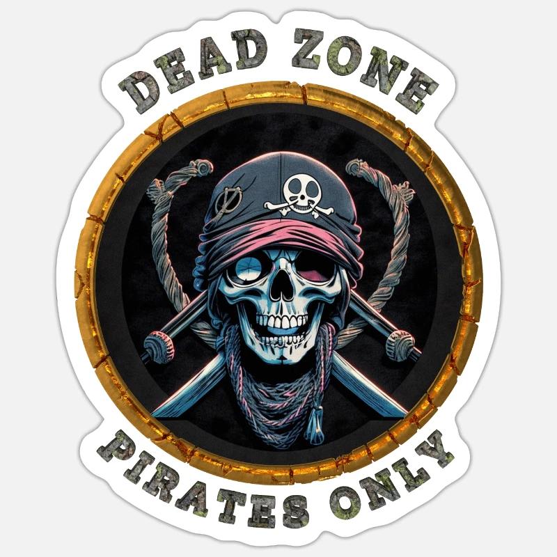 Dead Zone v8 Sticker Größe S (10 x 10 cm)