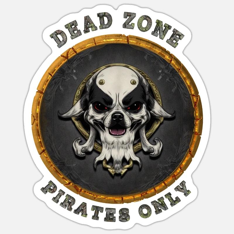 Dead Zone v12 Sticker Größe S (10 x 10 cm)