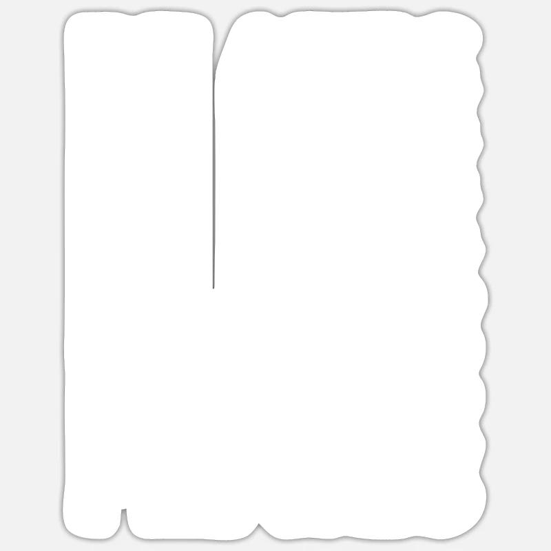 Pilates - Sticker size S (10 x 10 cm) - white matte