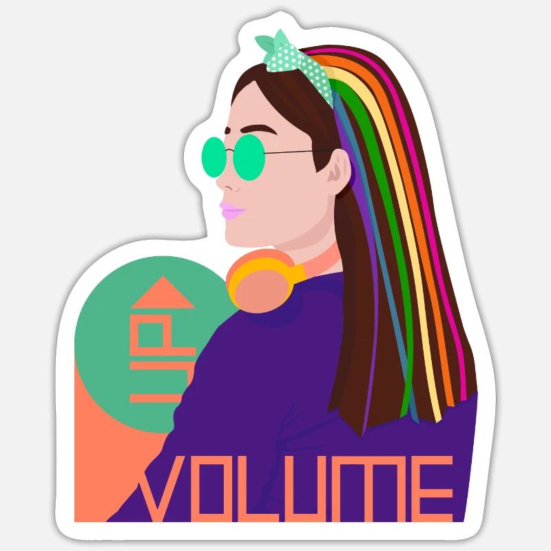 Sticker Größe S (10 x 10 cm) -