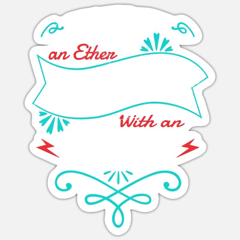 cadeau d’anniversaire crypter drôles codes blagues Sticker taille S (10 x 10 cm)