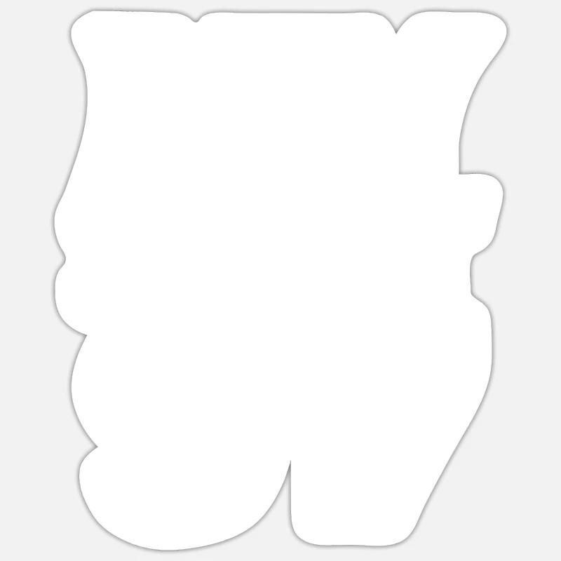 Doux 97 Sticker taille S (10 x 10 cm)