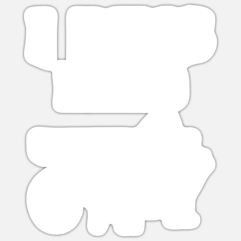 Prénom Bernd - Sticker taille S (10 x 10 cm) - blanc mat