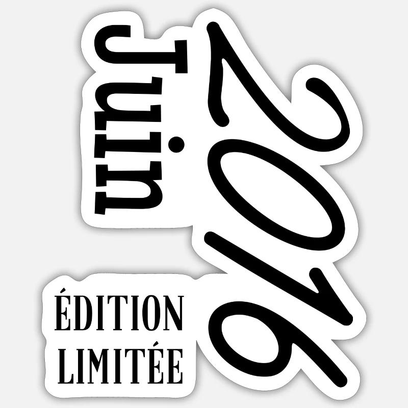 Limitierte Auflage Juni 2016 Sticker Größe S (10 x 10 cm)