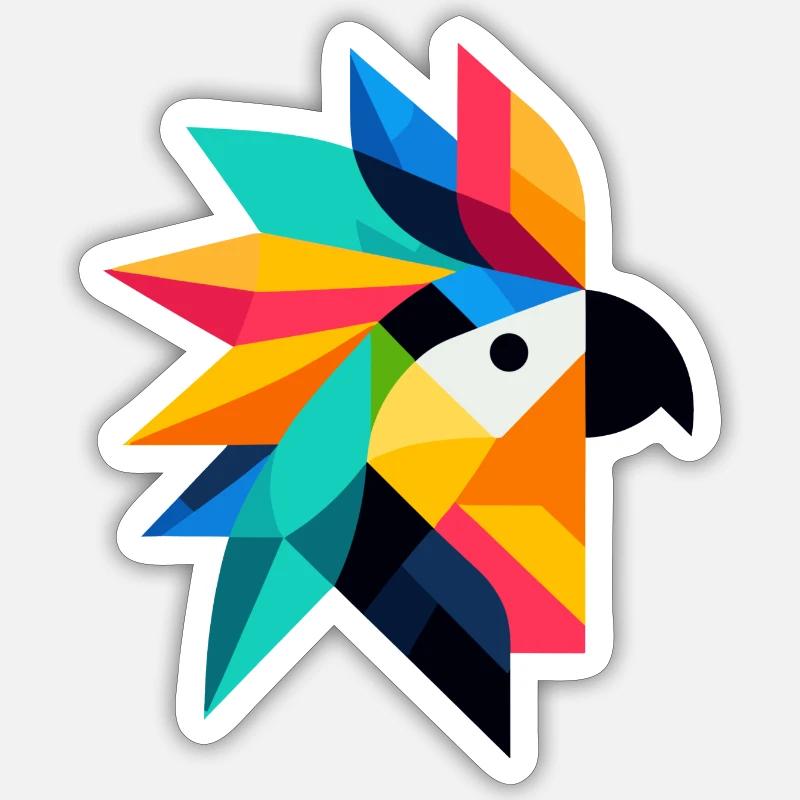 Bird Sticker size S (10 x 10 cm)