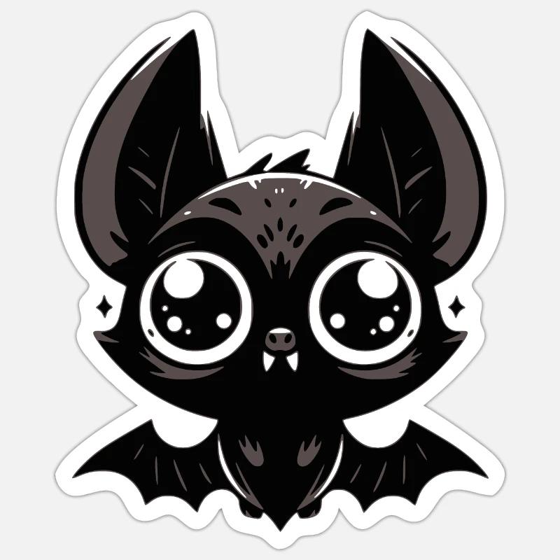 Bat Sticker size S (10 x 10 cm)