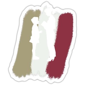 Grundschullehrer Grundschule Volksschule - Sticker Größe S (10 x 10 cm) - Mattweiß - Vorne