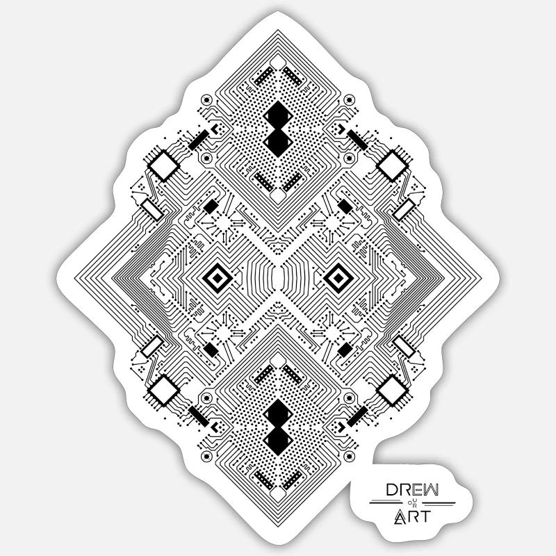 Sticker taille S (10 x 10 cm) - 