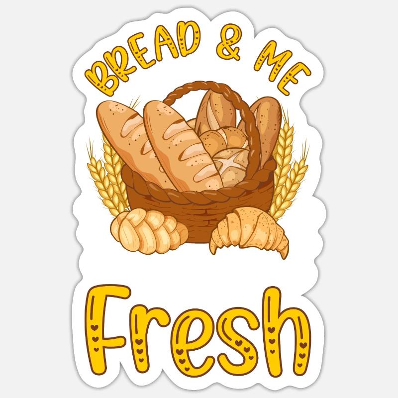 Bread Baking Bread Maker Sticker size S (10 x 10 cm)