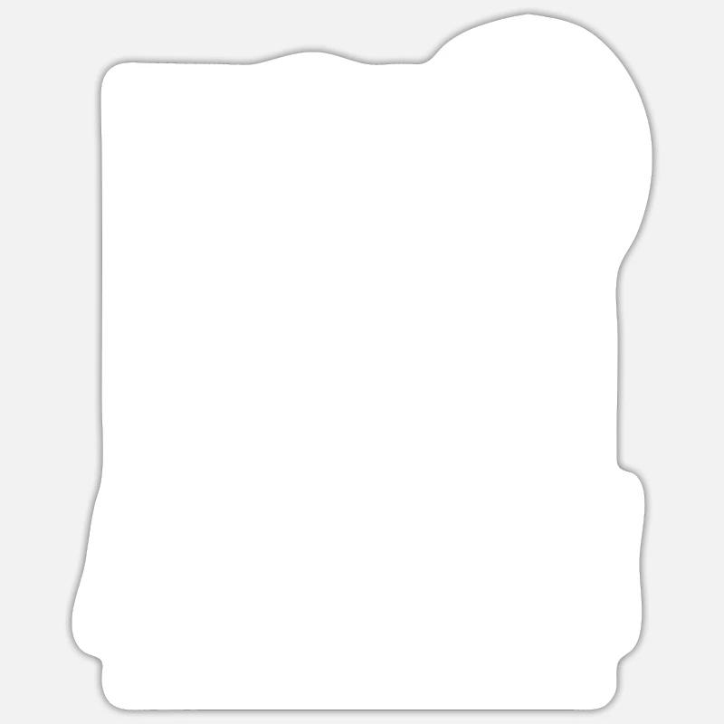 Gift for Albin - Sticker size S (10 x 10 cm) - white matte