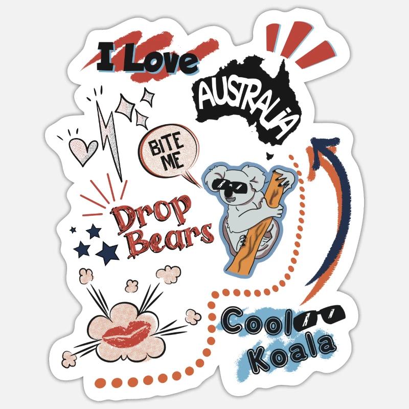 Advance Australia Sticker Größe S (10 x 10 cm)