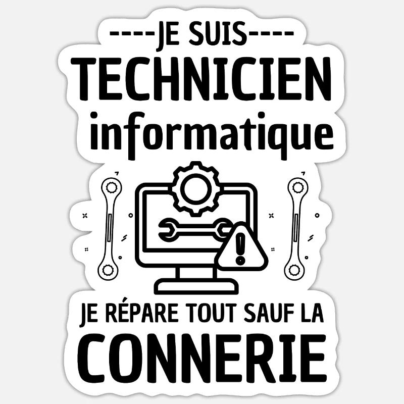 Sticker taille S (10 x 10 cm) - 