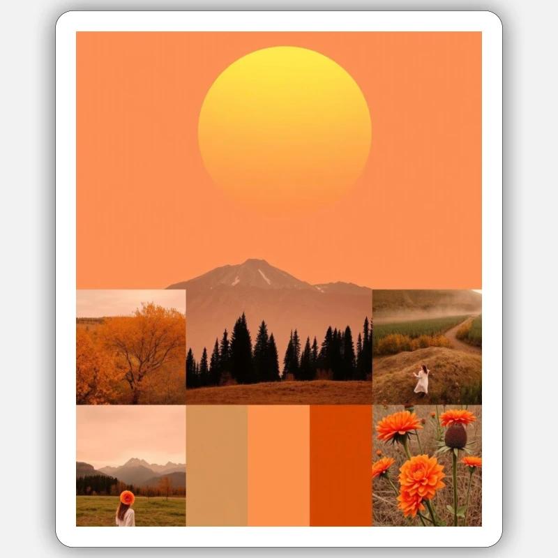 Couchers. - Sticker taille S (10 x 10 cm) - blanc mat