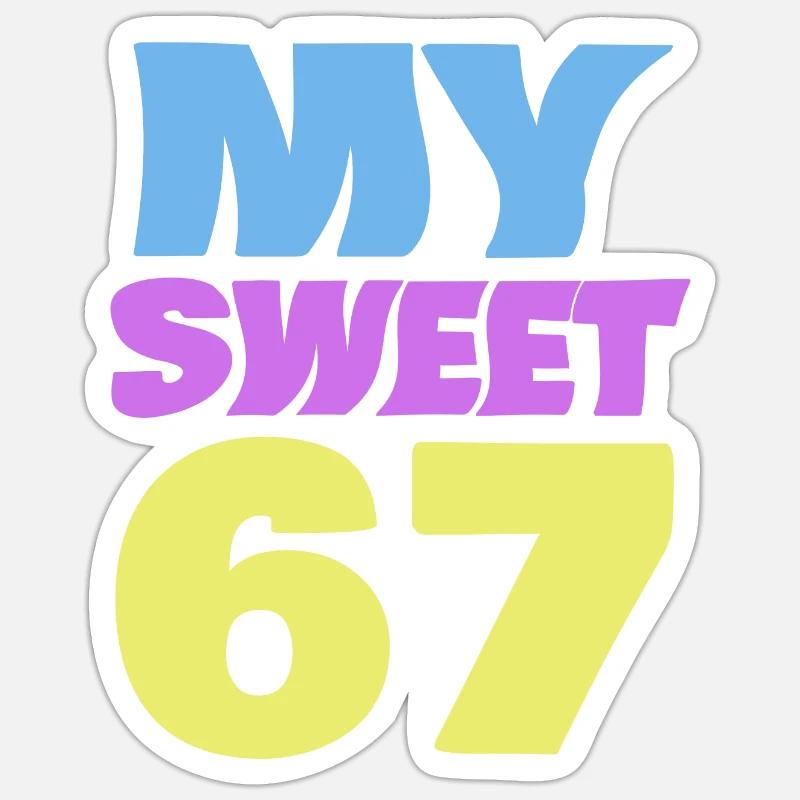 Sticker Größe S (10 x 10 cm) - 