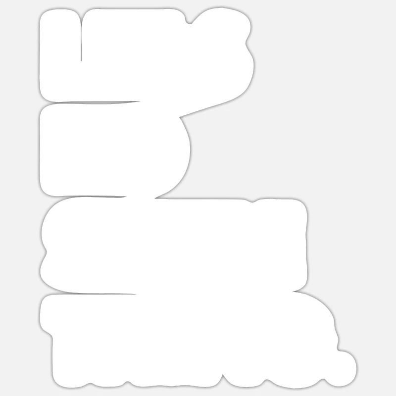 Sticker Größe S (10 x 10 cm) - 