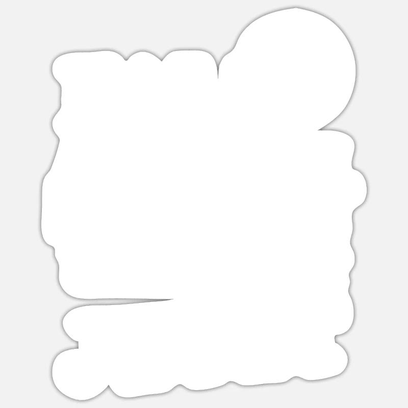 First name Murat - Sticker size S (10 x 10 cm) - white matte