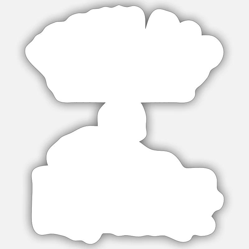Sticker taille S (10 x 10 cm) - 