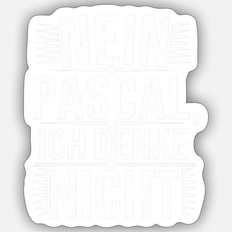 No Pascal I don't think so Sticker size S (10 x 10 cm)