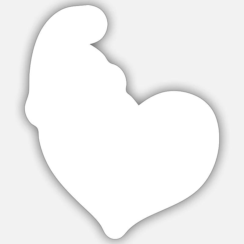Sticker Größe S (10 x 10 cm) - 