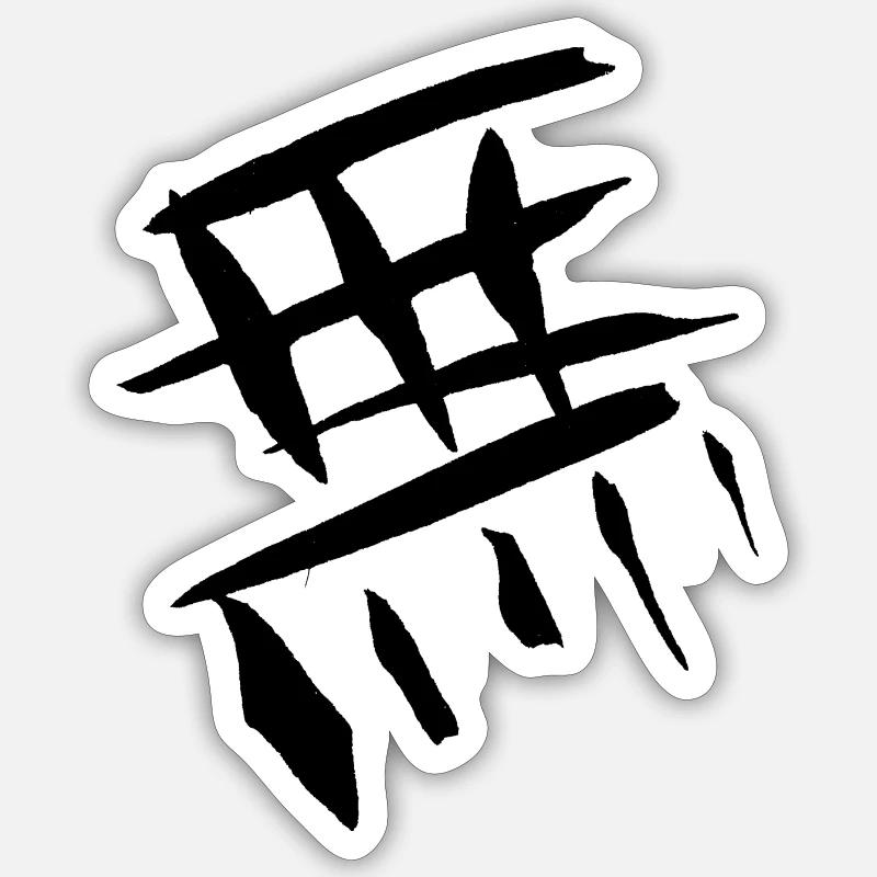 Sticker size S (10 x 10 cm) - 