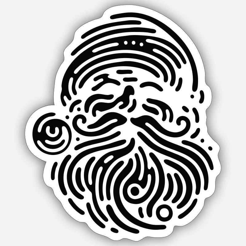 Sticker taille S (10 x 10 cm) - 