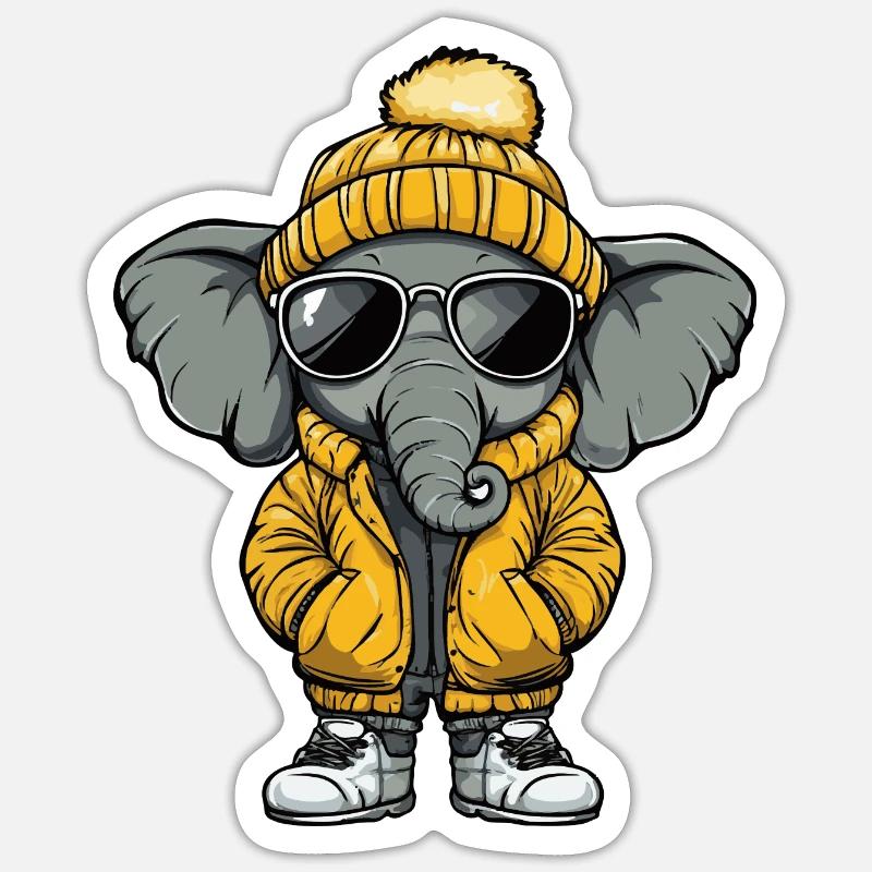 Sticker taille S (10 x 10 cm) -