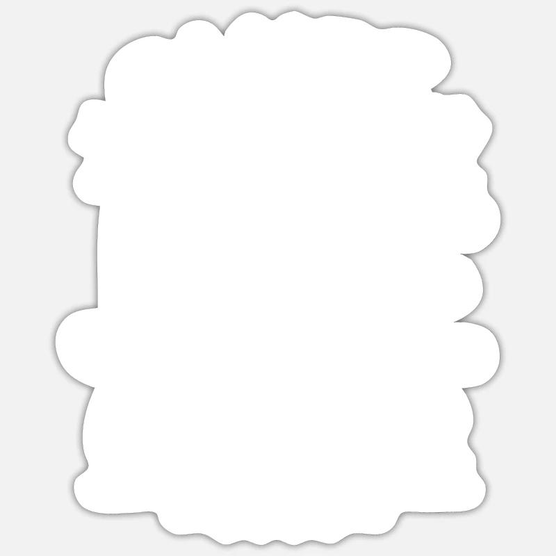 Leitender Witzbold Sticker Größe S (10 x 10 cm)