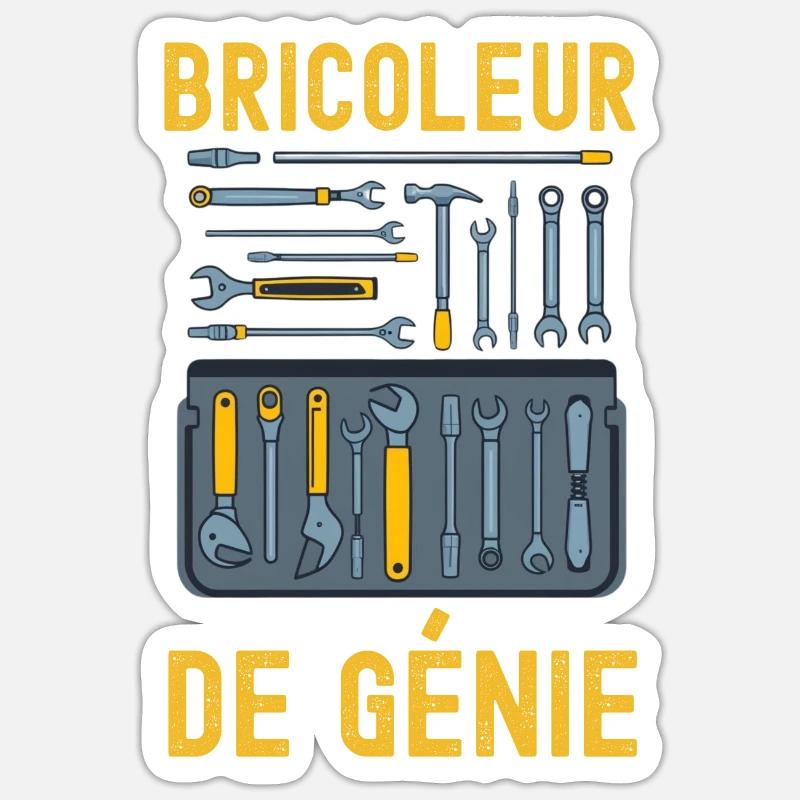 Sticker taille S (10 x 10 cm) - 