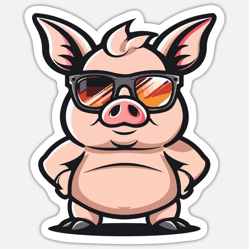 Sticker Größe S (10 x 10 cm) - 