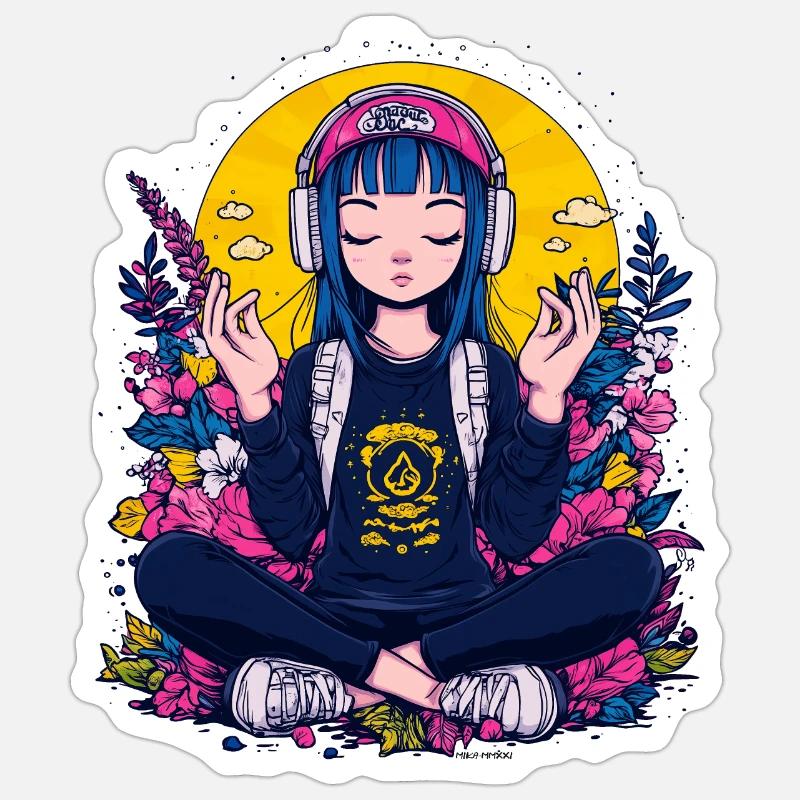 Sticker Größe S (10 x 10 cm) - 