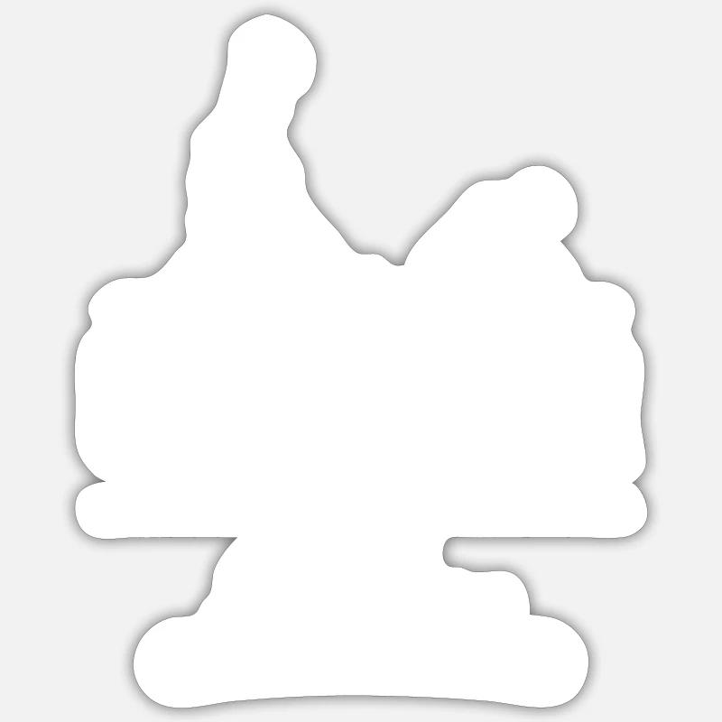 Sticker Größe S (10 x 10 cm) - 