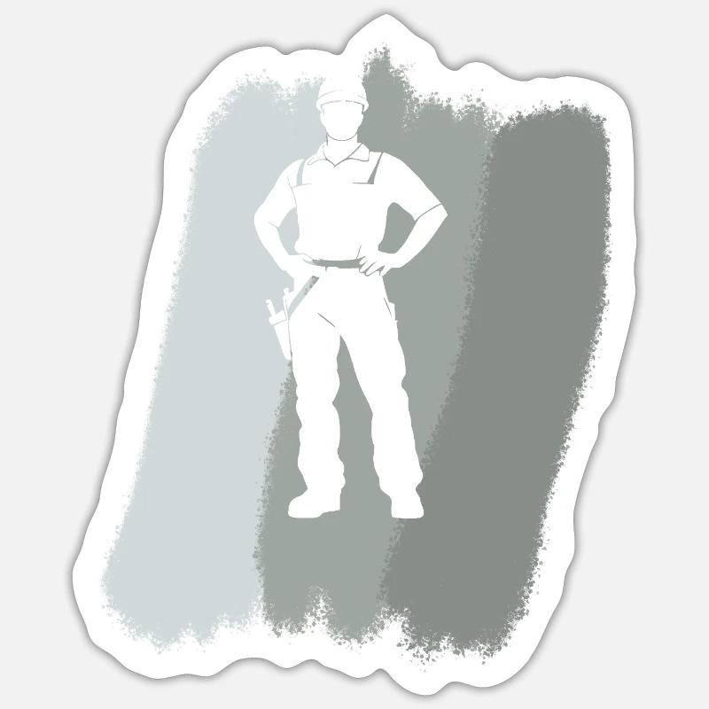 Plumber Tools Sticker size S (10 x 10 cm)