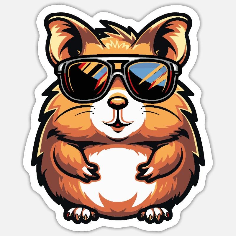 Sticker taille S (10 x 10 cm) -